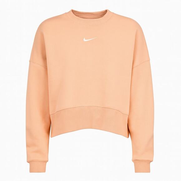 NEW Nike Phoenix Fleece Crew Women’s Sweatshirt Pink Size Large DJ7665‑864 - Picture 11 of 11